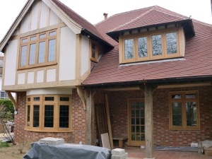 Example of RGM's joinery used in house construction